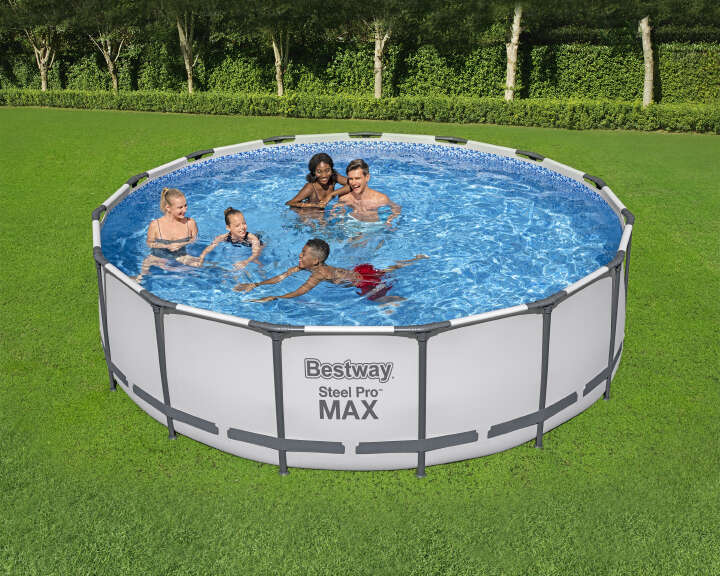 Bestway Steel Pro MAX™ Frame Pool Komplett-Set ClickConnect